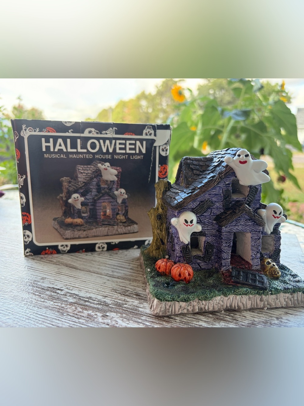 Halloween Haunted House Night Light - Halloween Sounds